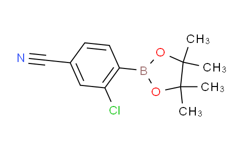 3-chloro-4-(4,4,5,5-tetramethyl-1,3,2-dioxaborolan-2-yl)benzonitrile