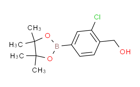 (2-chloro-4-(4,4,5,5-tetramethyl-1,3,2-dioxaborolan-2-yl)phenyl)methanol