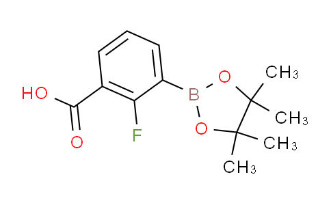 2-fluoro-3-(4,4,5,5-tetramethyl-1,3,2-dioxaborolan-2-yl)benzoic acid