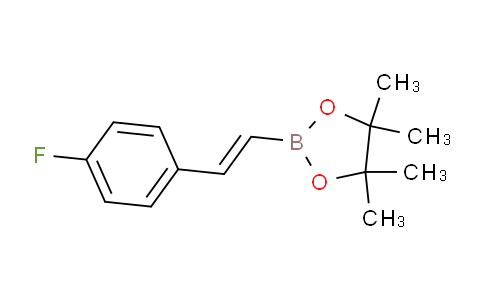 4-氟-反-BETA-苯乙烯硼酸频哪醇酯,97%