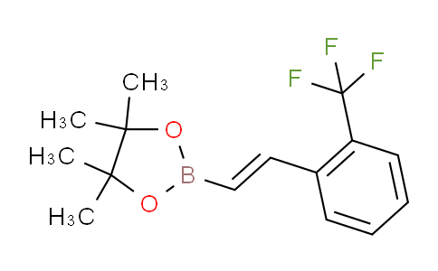 (E)-4,4,5,5-tetramethyl-2-(2-(trifluoromethyl)styryl)-1,3,2-dioxaborolane