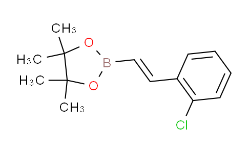 (E)-2-(2-chlorostyryl)-4,4,5,5-tetramethyl-1,3,2-dioxaborolane