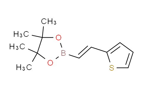 (E)-4,4,5,5-tetramethyl-2-(2-(thiophen-2-yl)vinyl)-1,3,2-dioxaborolane