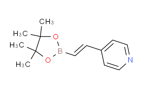(E)-4-(2-(4,4,5,5-tetramethyl-1,3,2-dioxaborolan-2-yl)vinyl)pyridine