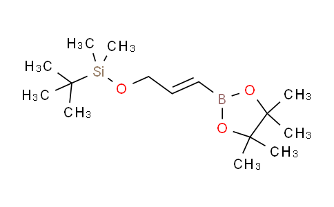 (E)-tert-butyldimethyl((3-(4,4,5,5-tetramethyl-1,3,2-dioxaborolan-2-yl)allyl)oxy)silane