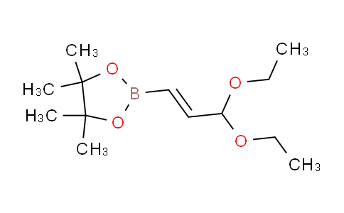 (E)-2-(3,3-diethoxyprop-1-en-1-yl)-4,4,5,5-tetramethyl-1,3,2-dioxaborolane