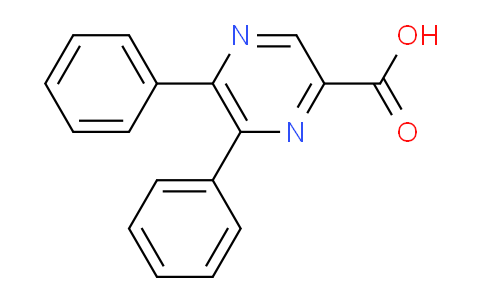 5,6-diphenylpyrazine-2-carboxylic acid