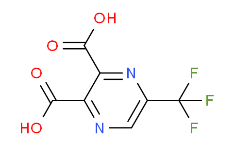 5-(trifluoromethyl)pyrazine-2,3-dicarboxylic acid