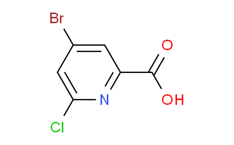 4-溴-6-氯吡啶-2-羧酸
