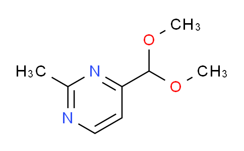 4-(dimethoxymethyl)-2-methylpyrimidine