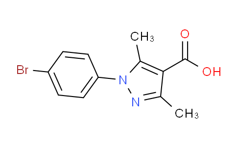 1-(4-bromophenyl)-3,5-dimethyl-1H-pyrazole-4-carboxylic acid