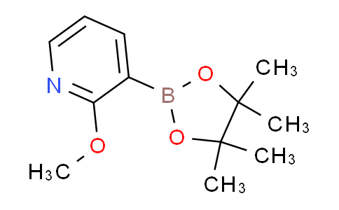 2-甲氧基-3-(4,4,5,5-四甲基-1,3,2-二杂氧戊硼烷-2-基)吡啶