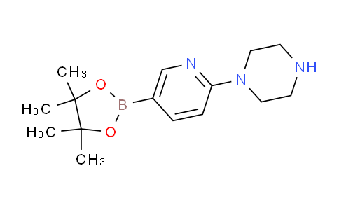 1-(5-(4,4,5,5-tetramethyl-1,3,2-dioxaborolan-2-yl)pyridin-2-yl)piperazine