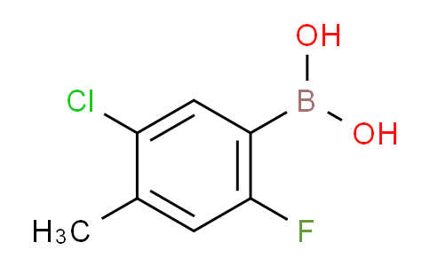 5-chloro-2-fluoro-4-methylphenylboronic acid