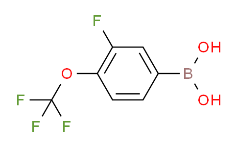 3 -氟- 4 -(三氟甲氧基)苯硼酸