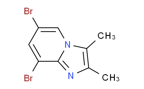 6,8-dibromo-2,3-dimethylimidazo[1,2-a]pyridine