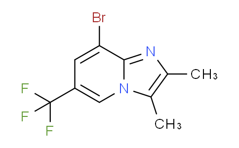8-bromo-2,3-dimethyl-6-(trifluoromethyl)imidazo[1,2-a]pyridine
