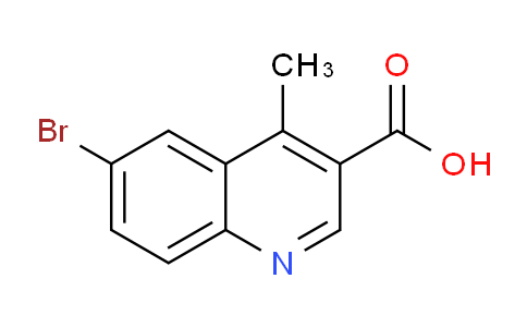 6-bromo-4-methylquinoline-3-carboxylic acid