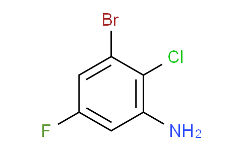 3-溴-2-氯-5-氟苯胺