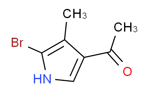 1-(5-溴-4-甲基-1H-吡咯-3-基)乙酮