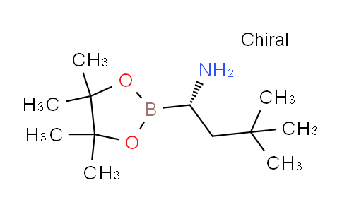 (S)-3,3-dimethyl-1-(4,4,5,5-tetramethyl-1,3,2-dioxaborolan-2-yl)butan-1-amine