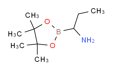 1-(4,4,5,5-tetramethyl-1,3,2-dioxaborolan-2-yl)propan-1-amine