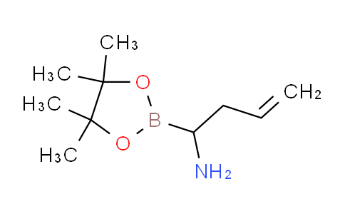 1-(4,4,5,5-tetramethyl-1,3,2-dioxaborolan-2-yl)but-3-en-1-amine