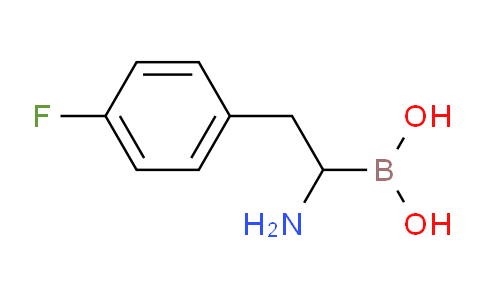 (1-amino-2-(4-fluorophenyl)ethyl)boronic acid