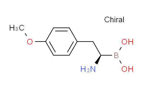 (R)-(1-amino-2-(4-methoxyphenyl)ethyl)boronic acid