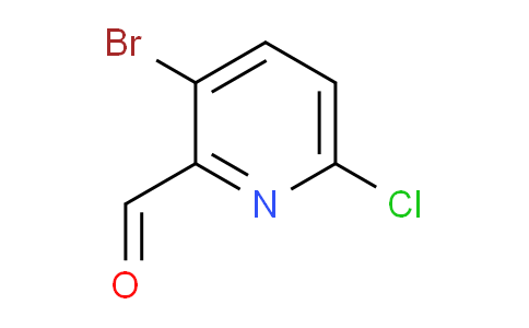 3-溴-6-氯吡啶-2-甲醛