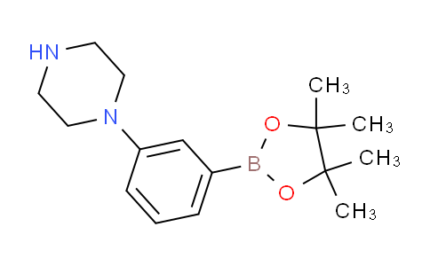 1-(3-(4,4,5,5-tetramethyl-1,3,2-dioxaborolan-2-yl)phenyl)piperazine