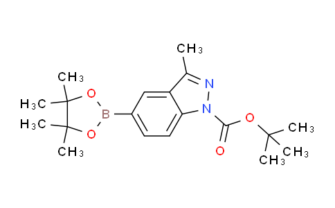 tert-butyl 3-methyl-5-(4,4,5,5-tetramethyl-1,3,2-dioxaborolan-2-yl)-1H-indazole-1-carboxylate