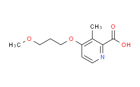 4-(3-methoxypropoxy)-3-methylpicolinic acid