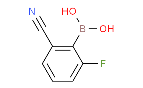 2-cyano-6-fluorophenylboronic acid