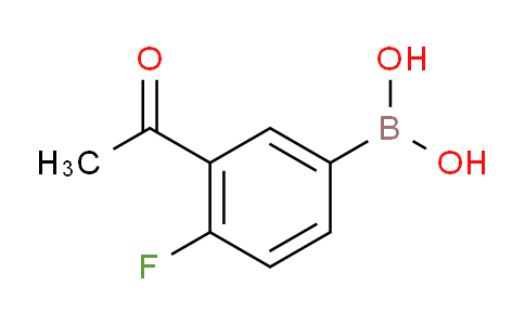 3-acetyl-4-fluorophenylboronic acid