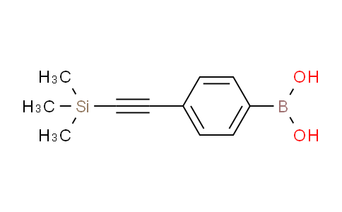 4-((trimethylsilyl)ethynyl)phenylboronic acid