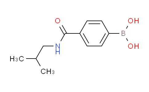 4-(isobutylcarbamoyl)phenylboronic acid