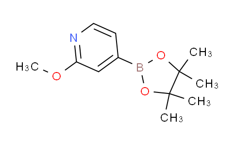 2-methoxy-4-(4,4,5,5-tetramethyl-1,3,2-dioxaborolan-2-yl)pyridine