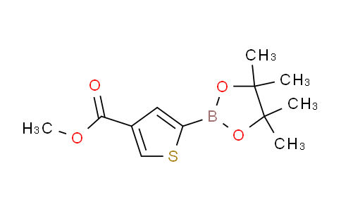 5-(4,4,5,5-四甲基-1,3,2-二噁硼烷-2-基)噻吩-3-羧酸甲酯