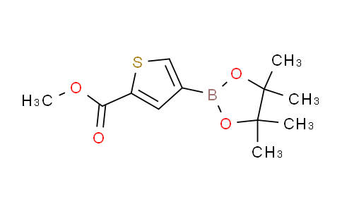 methyl 4-(4,4,5,5-tetramethyl-1,3,2-dioxaborolan-2-yl)thiophene-2-carboxylate