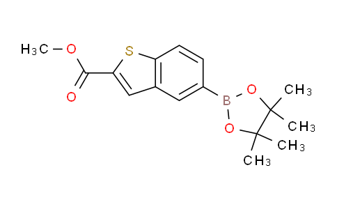 5-(4,4,5,5-四甲基-1,3,2-二噁硼烷-2-基)苯并噻吩-2-羧酸甲酯