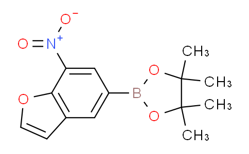 4,4,5,5-tetramethyl-2-(7-nitrobenzofuran-5-yl)-1,3,2-dioxaborolane