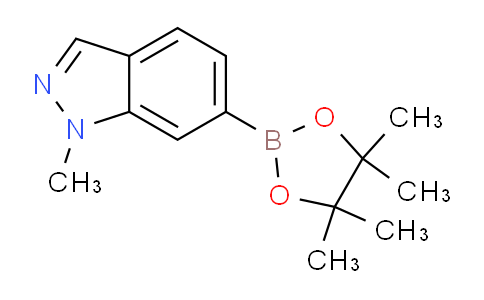 1-methyl-6-(4,4,5,5-tetramethyl-1,3,2-dioxaborolan-2-yl)-1H-indazole