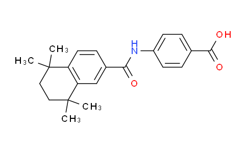 4-(5,5,8,8-tetramethyl-5,6,7,8-tetrahydronaphthalene-2-carboxamido)benzoic acid