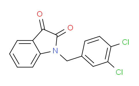 1-(3,4-dichlorobenzyl)indoline-2,3-dione