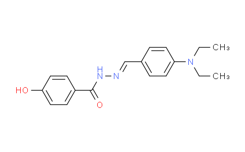 (E)-N'-(4-(diethylamino)benzylidene)-4-hydroxybenzohydrazide