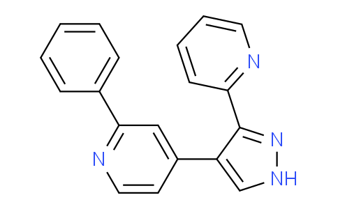 2-phenyl-4-(3-(pyridin-2-yl)-1H-pyrazol-4-yl)pyridine
