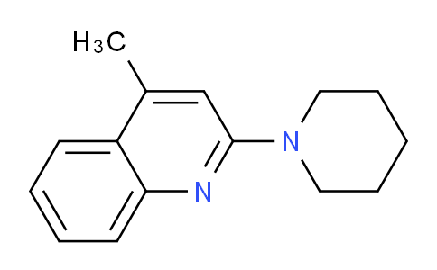 4-methyl-2-(piperidin-1-yl)quinoline
