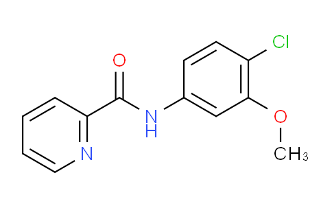 N-(4-chloro-3-methoxyphenyl)picolinamide