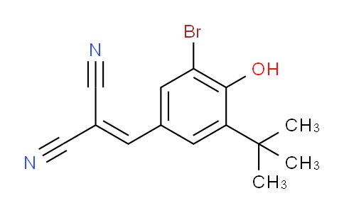 2-(3-bromo-5-(tert-butyl)-4-hydroxybenzylidene)malononitrile